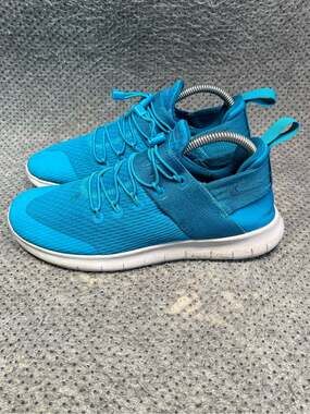Nike Free RN Commuter Blue Running Shoes Size 8 Women’s